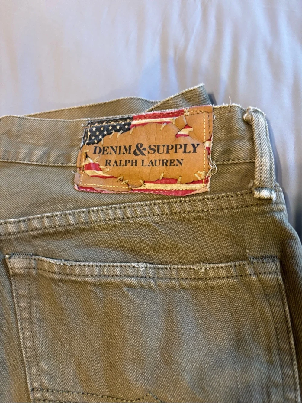 Vintage Ralph Lauren Denim and Supply sample jeans